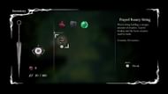 Frayed Rosary String collected from a fallen bug (Image via Sportskeeda Gaming || Team Cherry)